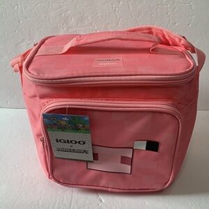Minecraft Pig Bag Insulated Igloo Square Cooler Bag 9-Can Capacity New
